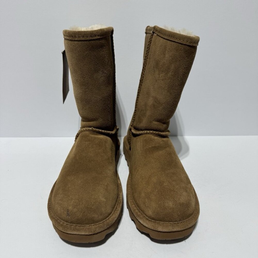 Bearpaw Womens Elle Short Boots Chestnut Size 8 M - Picture 3 of 5
